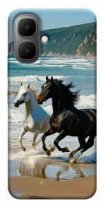 Чехол Beach Horses для Infinix Smart 10