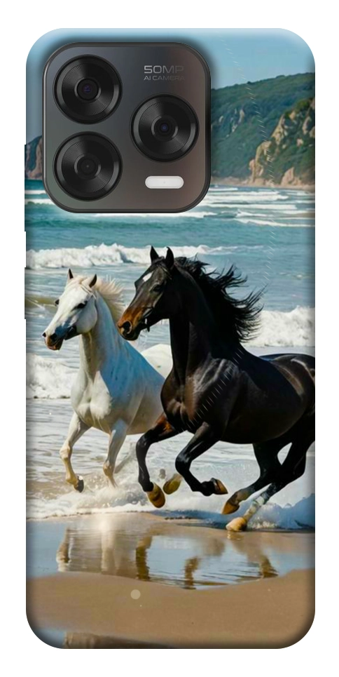 Чохол Beach Horses для ZTE Nubia V70 Design