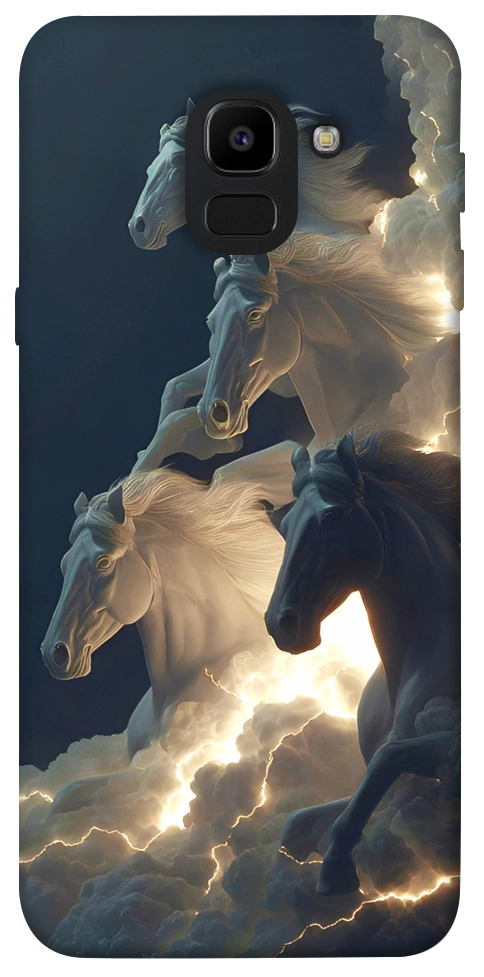 Чехол Cloud Horses для Galaxy J6 (2018)