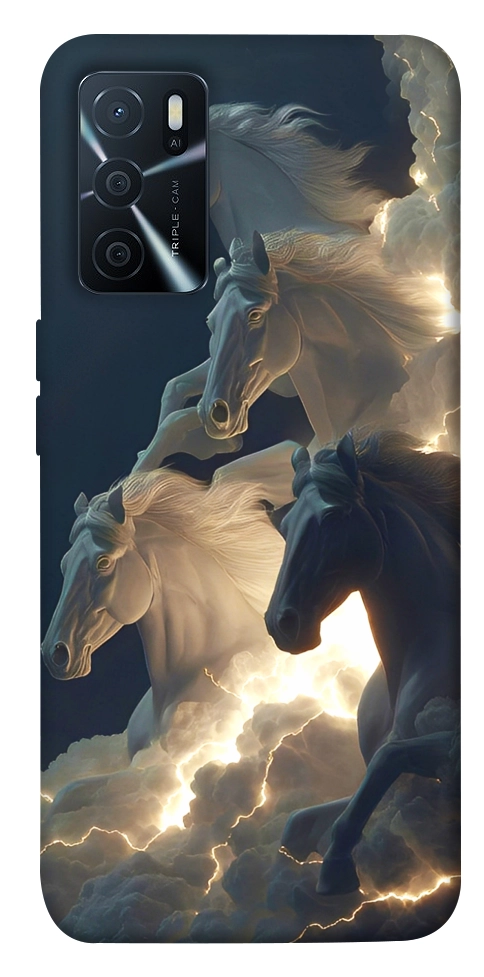 Чехол Cloud Horses для Oppo A16