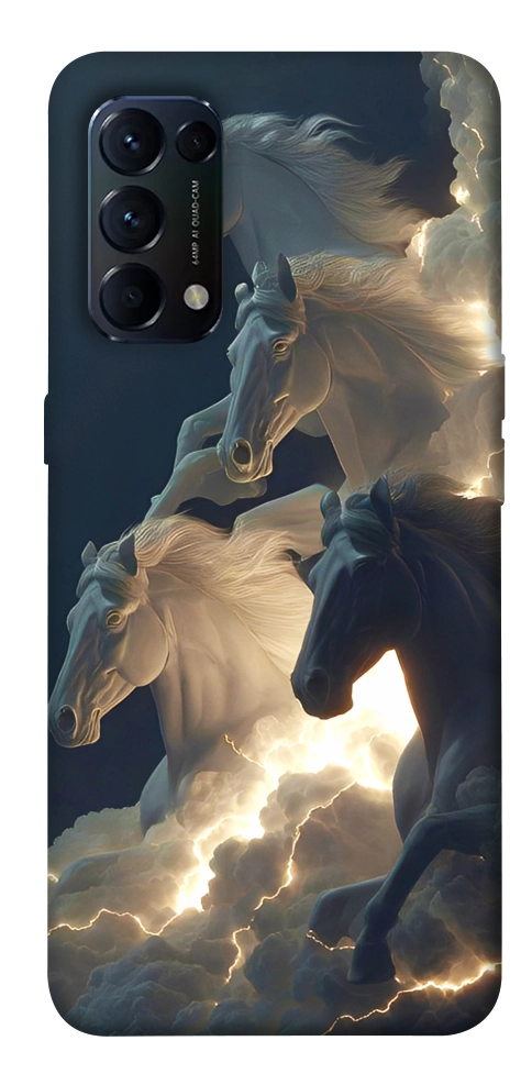 Чехол Cloud Horses для Oppo Reno 5 4G