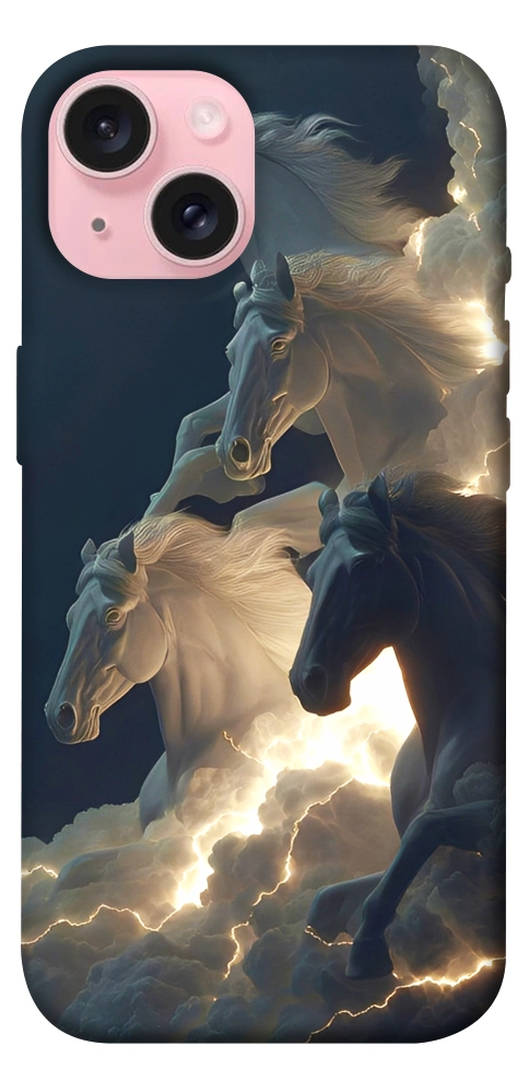 Чехол Cloud Horses для iPhone 15