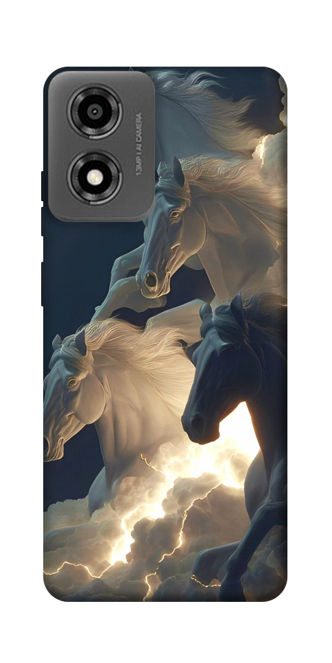 Чехол Cloud Horses для Motorola Moto E14