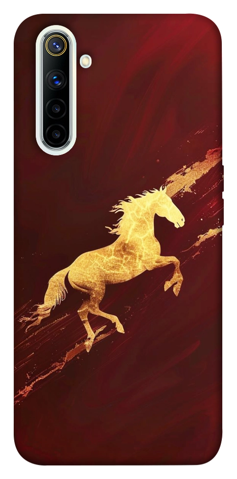 Чохол Gold Splash для Realme 6