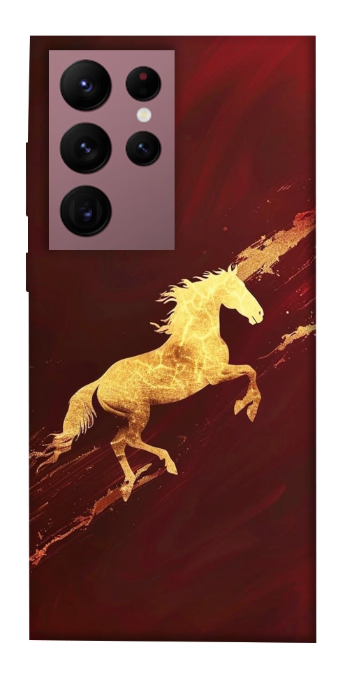 Чехол Gold Splash для Galaxy S22 Ultra