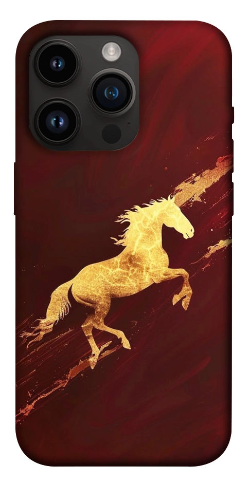 Чехол Gold Splash для iPhone 14 Pro