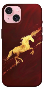 Чехол Gold Splash для iPhone 15