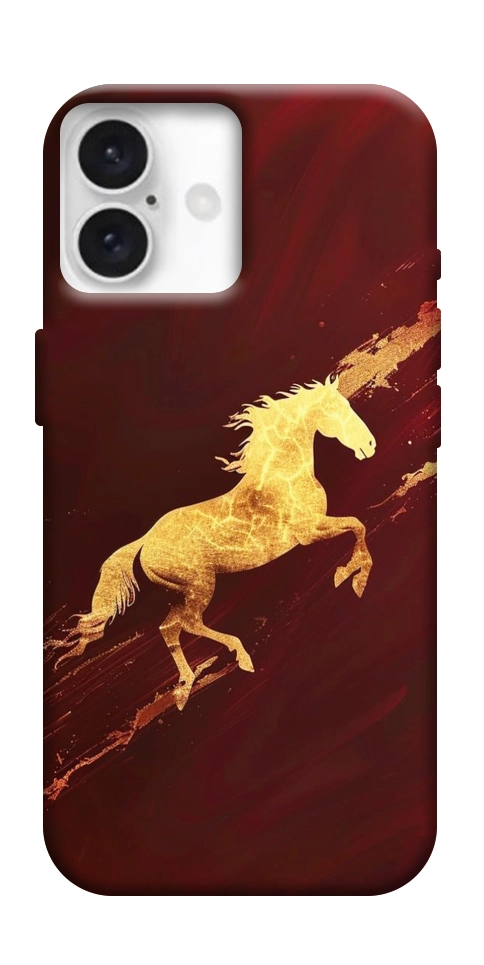 Чехол Gold Splash для iPhone 16 Plus