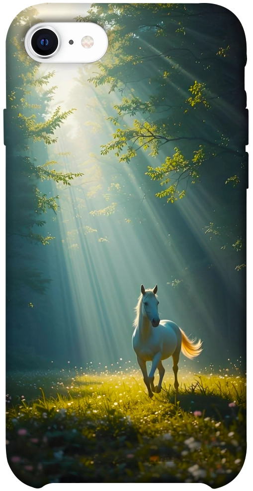 Чехол Horse in nature для iPhone SE (2020)