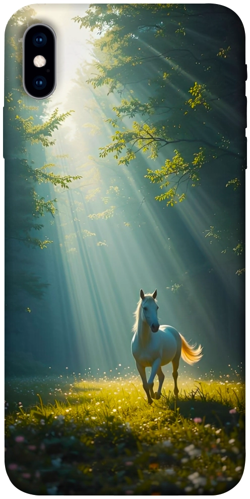 Чохол Horse in nature для iPhone X
