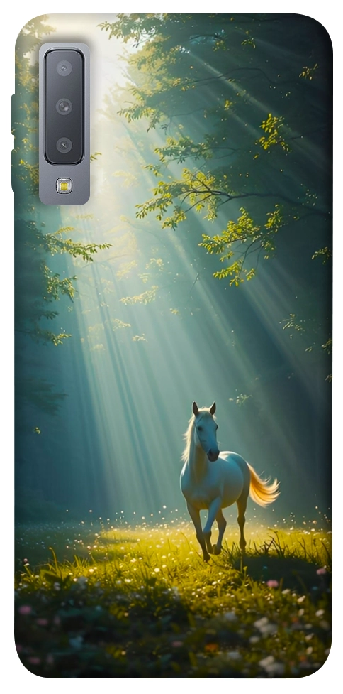 Чехол Horse in nature для Galaxy A7 (2018)
