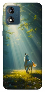 Чехол Horse in nature для Motorola Moto E13
