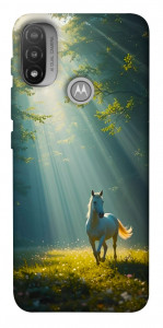Чохол Horse in nature для Motorola Moto E20