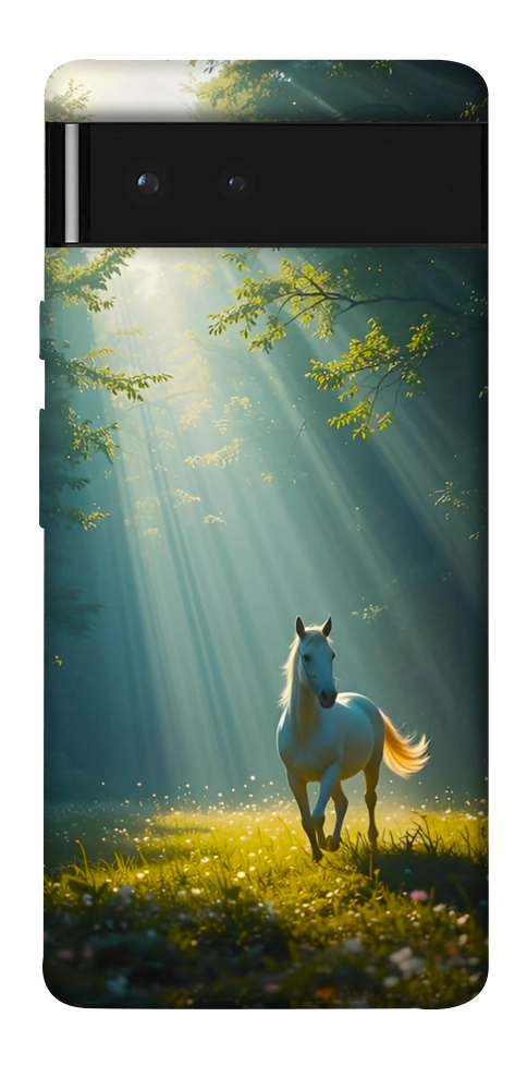 Чехол Horse in nature для Google Pixel 6