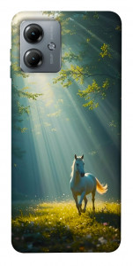 Чохол Horse in nature для Motorola Moto G14