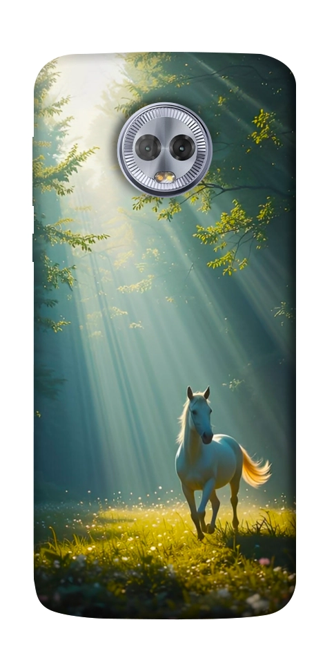 Чехол Horse in nature для Motorola Moto G6 Plus