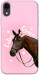 Чехол Horse with flower для iPhone XR