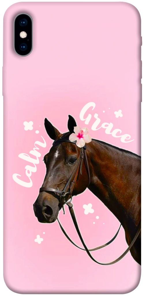 Чехол Horse with flower для iPhone XS Max