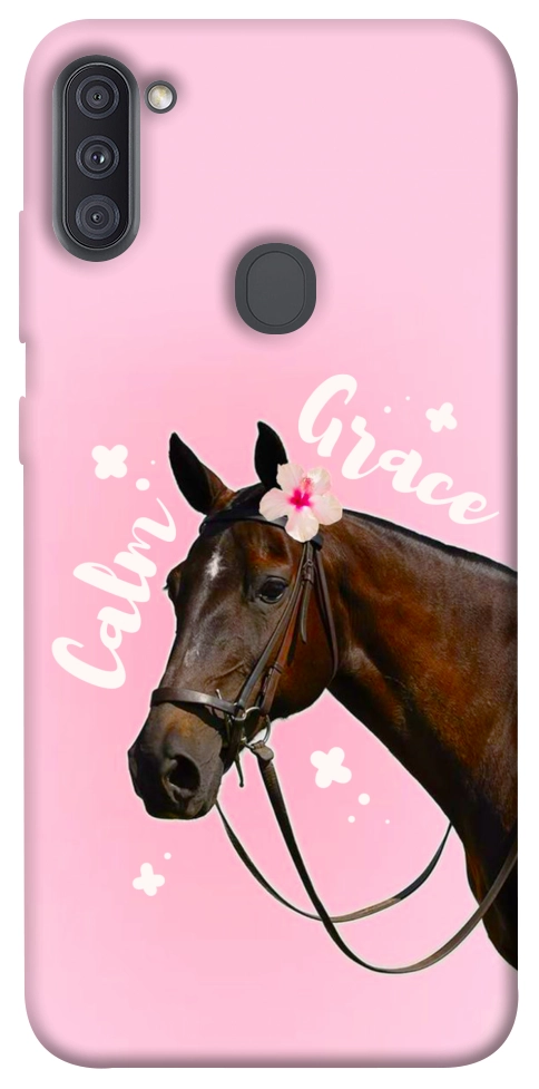 Чехол Horse with flower для Galaxy A11 (2020)