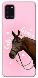 Чехол Horse with flower для Galaxy A31 (2020)