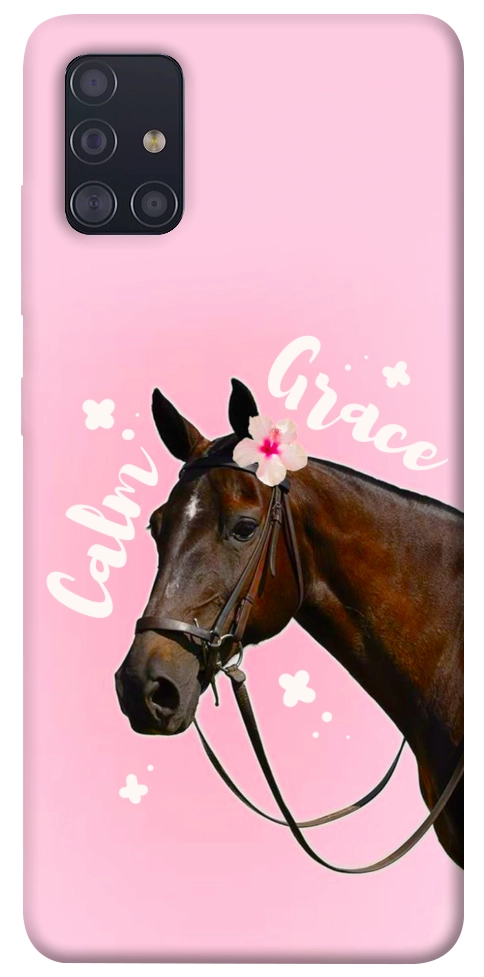 Чехол Horse with flower для Galaxy A51 (2020)