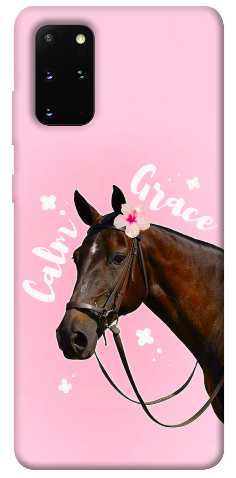Чехол Horse with flower для Galaxy S20 Plus (2020)