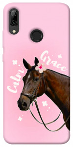 Чохол Horse with flower для Huawei P Smart (2019)