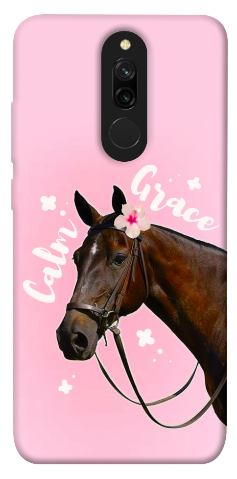Чехол Horse with flower для Xiaomi Redmi 8