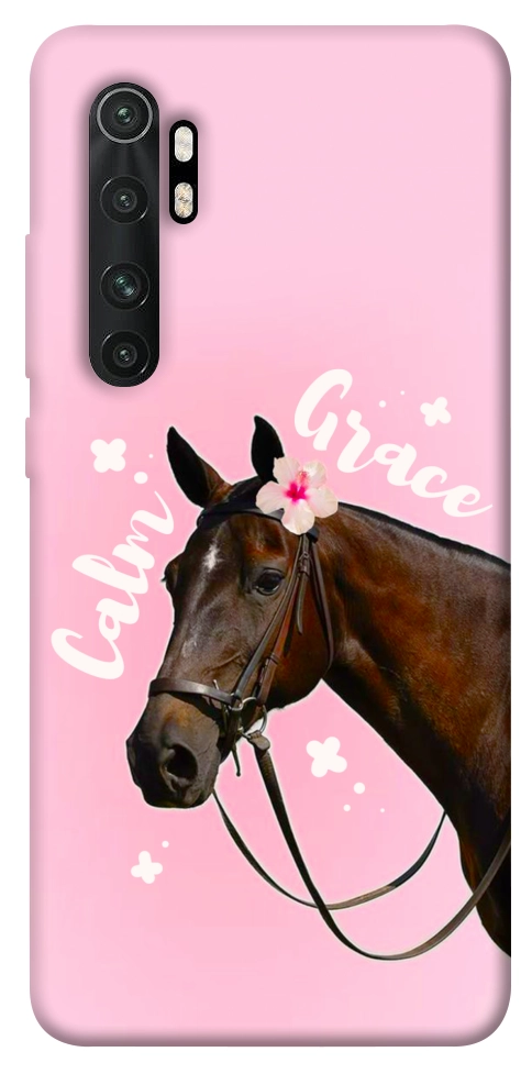 Чехол Horse with flower для Xiaomi Mi Note 10 Lite