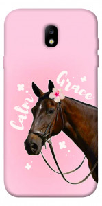 Чохол Horse with flower для Galaxy J7 (2017)