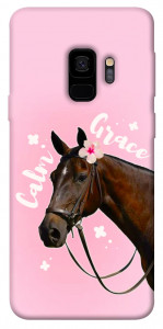Чехол Horse with flower для Galaxy S9