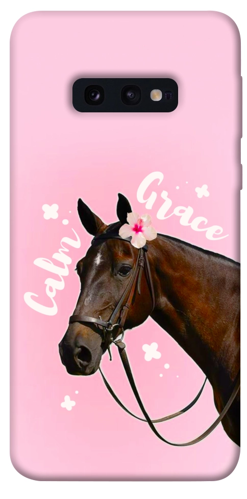 Чохол Horse with flower для Galaxy S10e