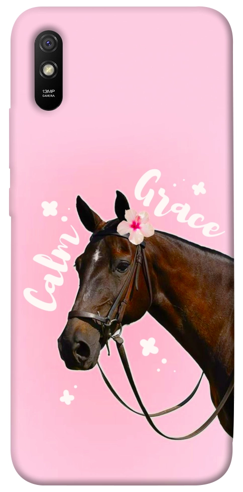Чехол Horse with flower для Xiaomi Redmi 9A
