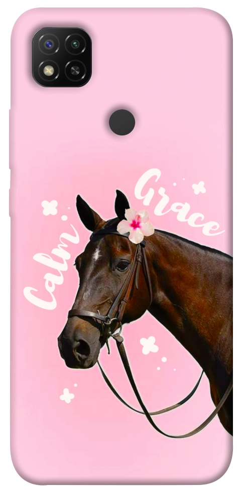 Чехол Horse with flower для Xiaomi Redmi 9C