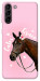 Чехол Horse with flower для Galaxy S21+