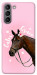 Чехол Horse with flower для Galaxy S21