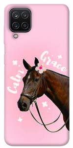 Чохол Horse with flower для Galaxy A12