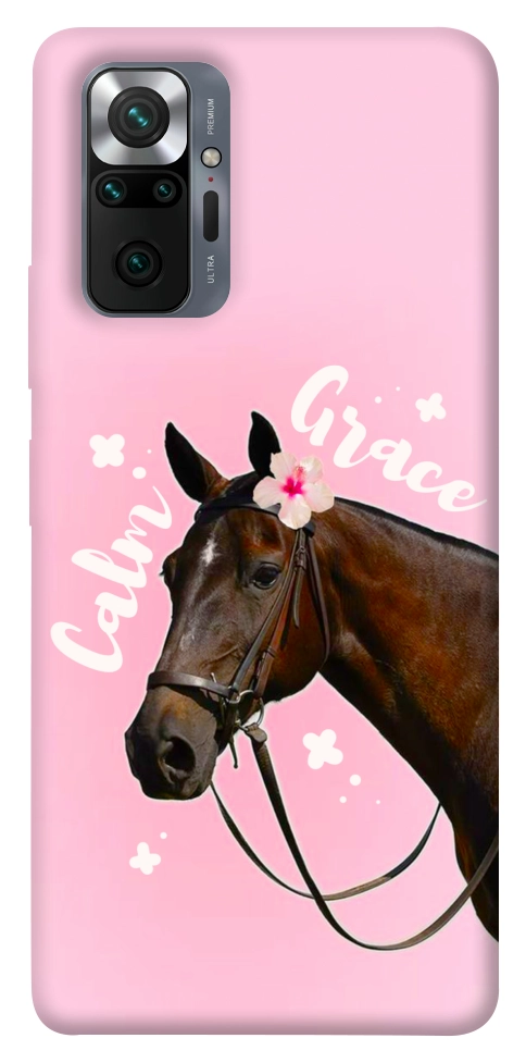 Чехол Horse with flower для Xiaomi Redmi Note 10 Pro