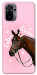 Чехол Horse with flower для Xiaomi Redmi Note 10