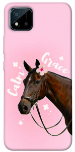 Чехол Horse with flower для Realme C11 (2021)
