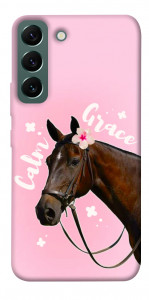 Чехол Horse with flower для Galaxy S22