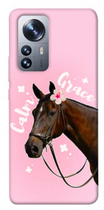 Чохол Horse with flower для Xiaomi 12