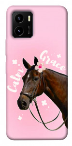 Чехол Horse with flower для Vivo Y15s