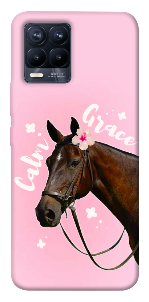 Чохол Horse with flower для Realme 8 Pro