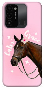 Чехол Horse with flower для TECNO Spark Go 2022 (KG5m)