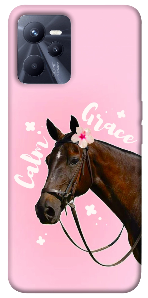 Чехол Horse with flower для Realme C35