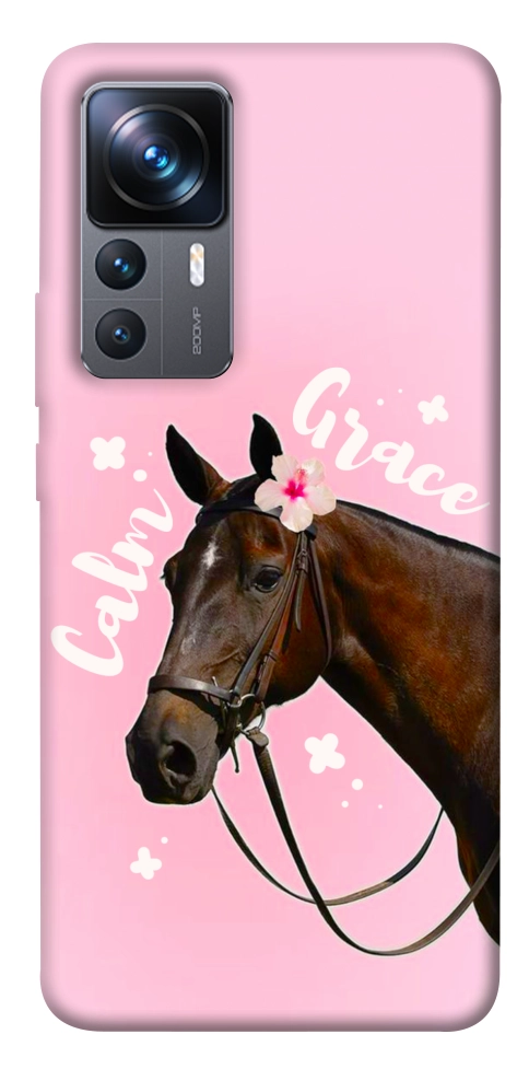 Чохол Horse with flower для Xiaomi 12T