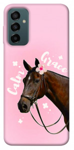 Чехол Horse with flower для Galaxy M13 4G
