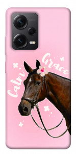 Чохол Horse with flower для Xiaomi Redmi Note 12 Pro 5G