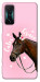 Чехол Horse with flower для Xiaomi Redmi K50 Gaming